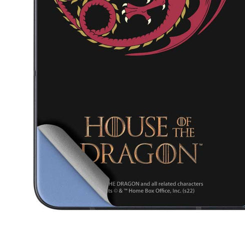 HBO House of the Dragon Red Tararyen Sigil Galaxy Z Fold5 5G Skin